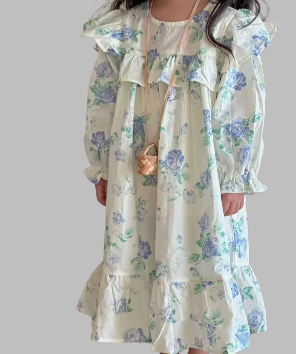 Blue Flower Dress