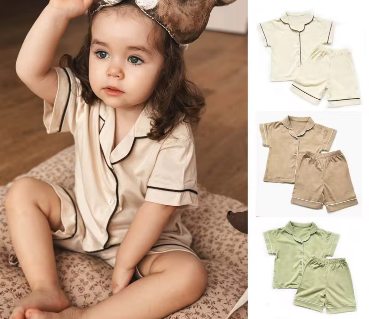 Brown Shorts Pajama