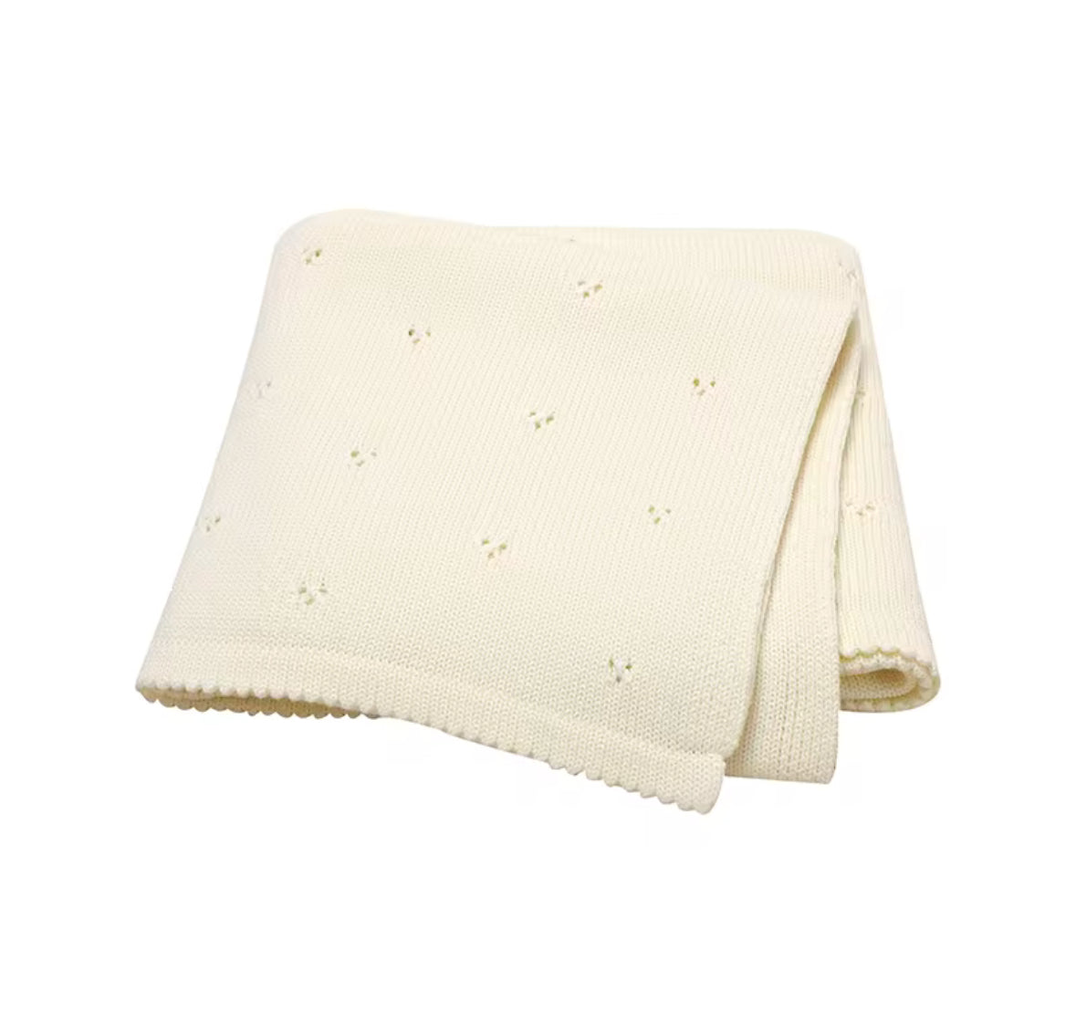 Beige Baby Blanket
