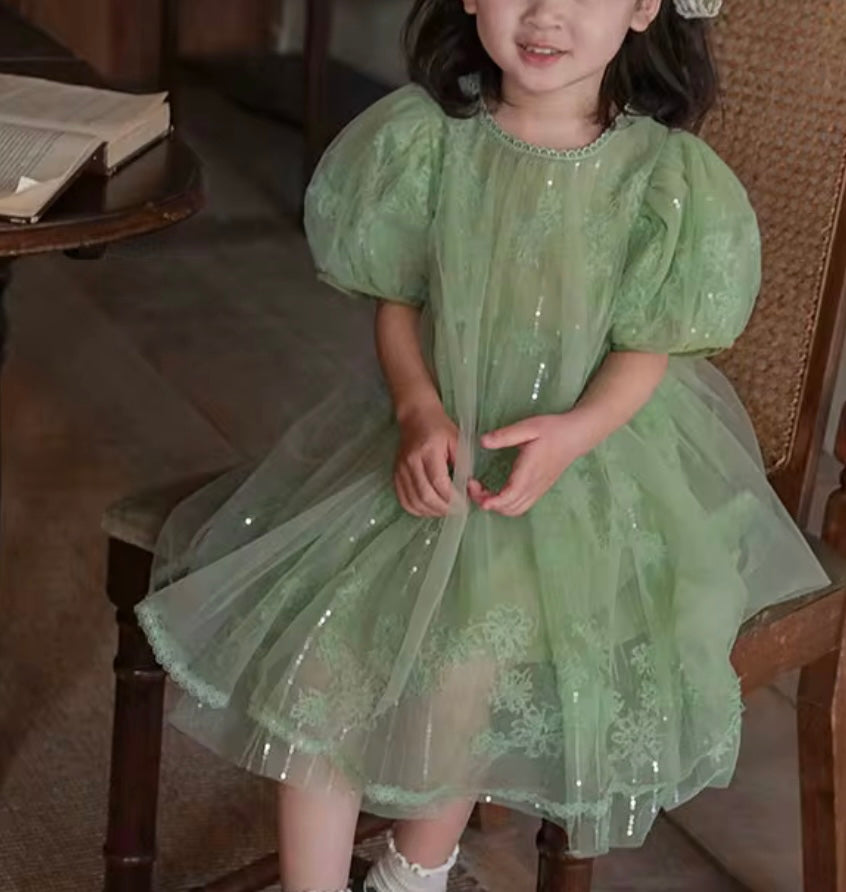 Green Sparkle Dress