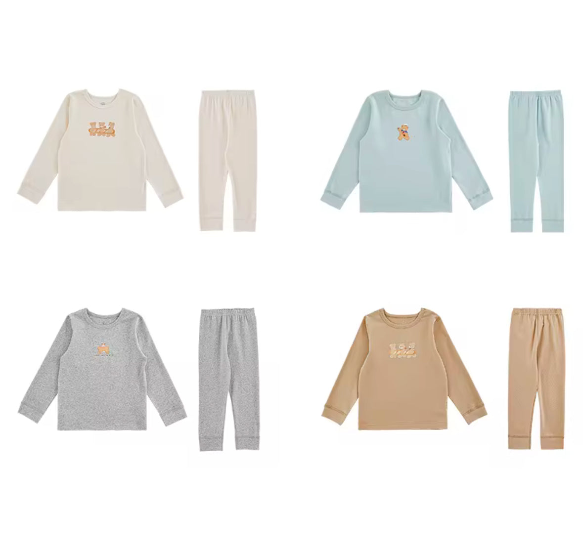 Beige Teddies Pyjama