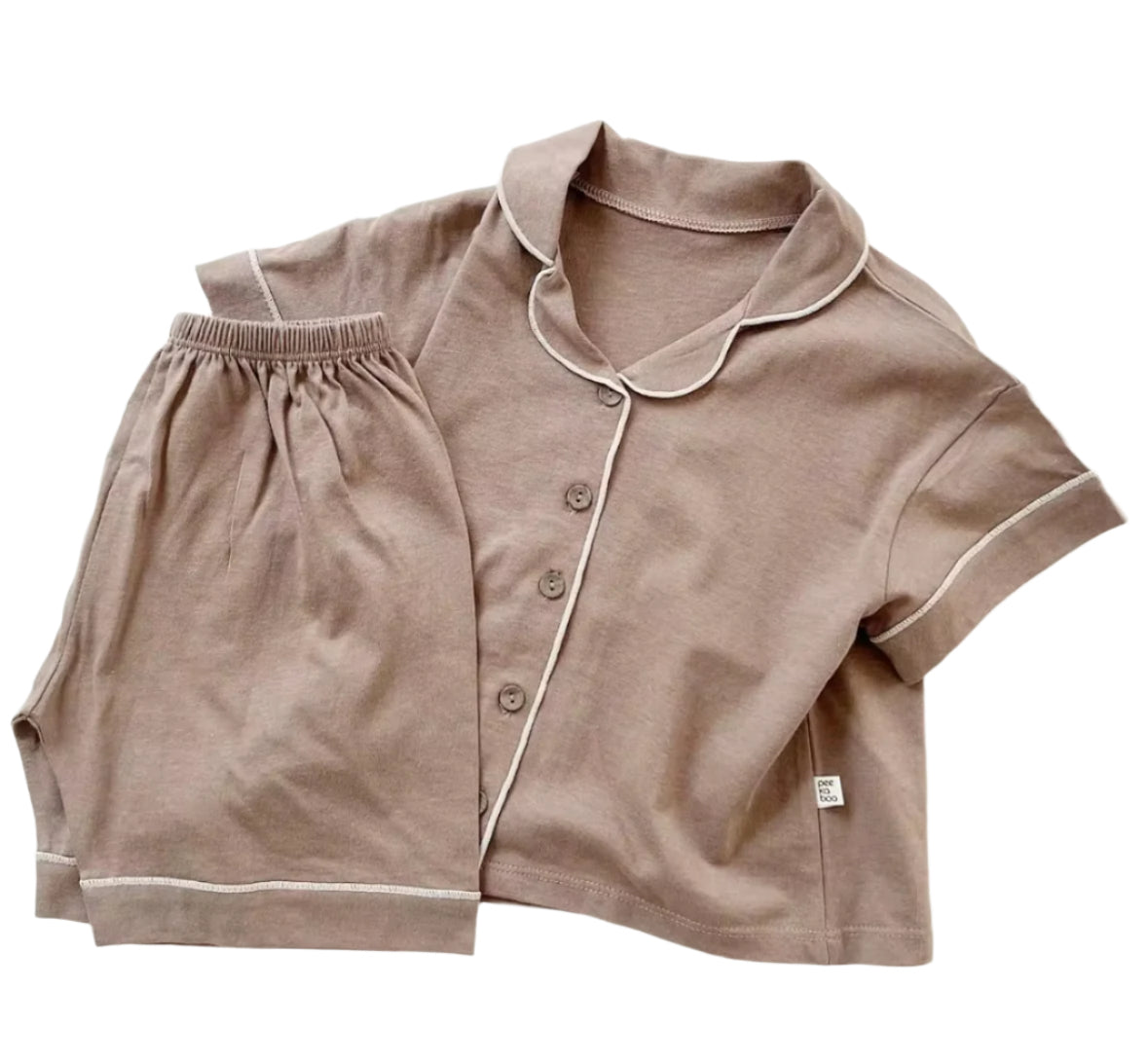 Brown Shorts Pajama