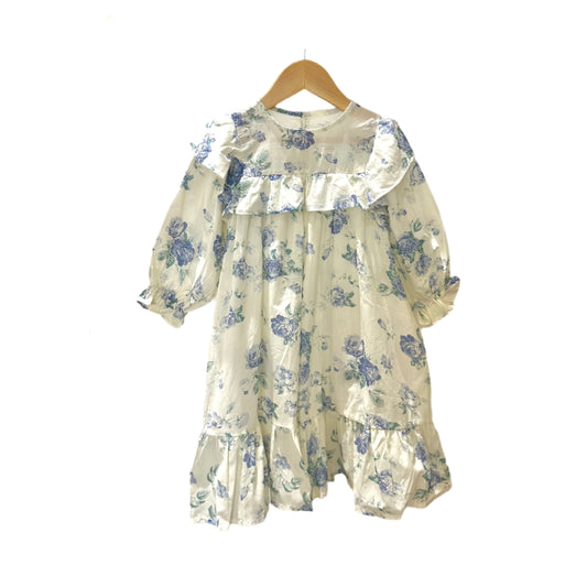Blue Flower Dress