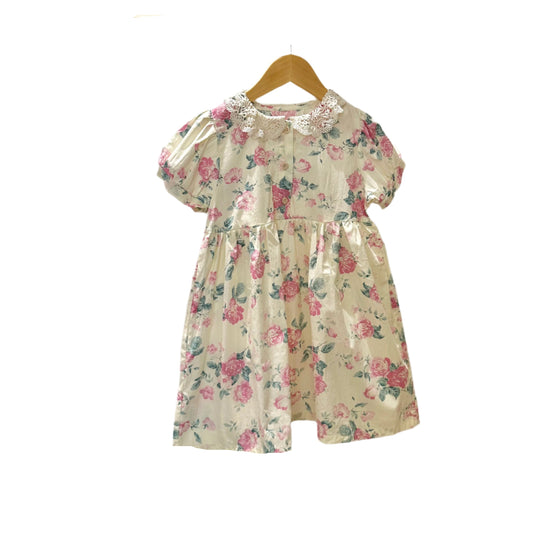 Pink Flower Dress